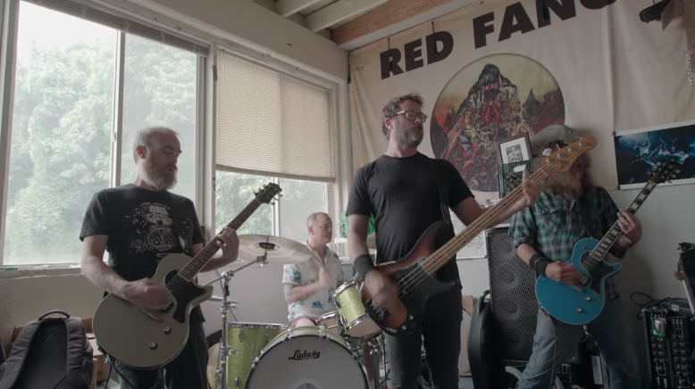Red Fang listen to the sirens